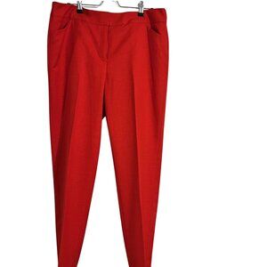 Kasper Gold Label Women’s Red Dress Pants – Size 14